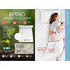 BERIBO Waterproof Mattress Protector - Quilted, 150x200cm + 30cm Deep