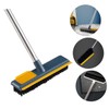 OATIPHO Telescopic Handle Scrape Brush with Stiff Bristles for Bathroom
