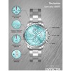 Invicta Specialty Men 45mm Stainless Steel Steel Aqua Blue dial