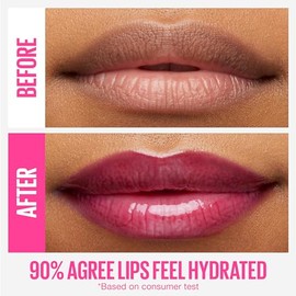 MAYBELLINE Maybelline Lifter Gloss, Hydrating Lip Gloss with Hyaluronic Acid, High Shine for Plumper Looking Lips, Petal, Warm Pink Neutral, 0.18 Ounce