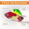 6 Artificial Baits (Without Fishing Hooks and Split Rings) Fishing