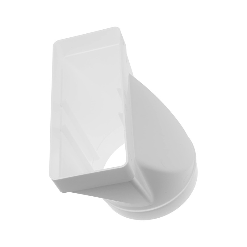 Vent Systems Rectangular Pipe Connector for Round Pipe Connection 220