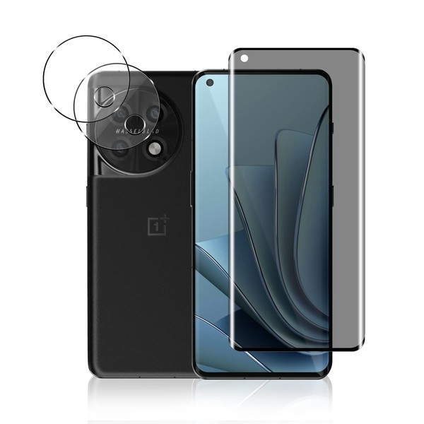 PaceBid Privacy Screen Protector Compatible with OnePlus 11, Privacy Screen