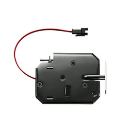 Yisanba Elektromagnetisches Schrankschloss 12V DC, 150kg Zugfestigkeit, für Schließfächer/Schränke/Schubladen, 1 Stück