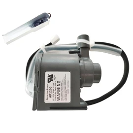 AP1200 AC120V Commercial Large Flow Water Pump Compatible with HZB-30F,HZB-38F,HZB-32,HZB-45,HZB-65,HZB-90,HZB-120,HZB-160 Ice Maker,Small-sized Circulating Submersible Pump,60Hz 0.13A, Hmax: 0.8m