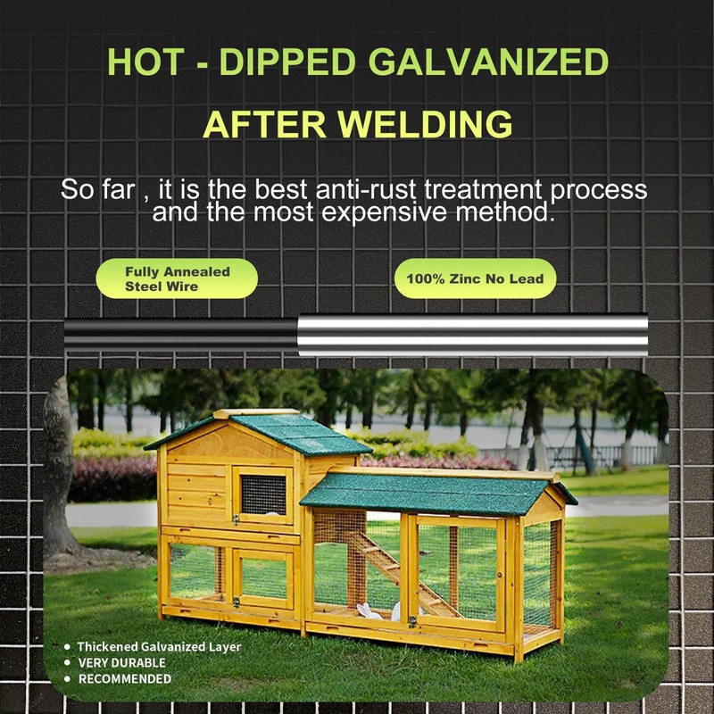 Hardware Cloth 12'' x 30' 1/4 in Galvanized Wire Mesh