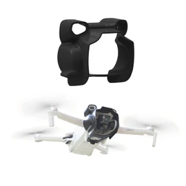 FSIDIWT Lens Hood for DJI Mini 3 Drone Accessories, Anti-Glare Lens Sunshade Sunhood Protective Cover Gimbal Camera Guard Protector for Mini 3 Drone (Black)