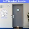 Dreyoo Video Doorbell Transformer, 24 Volt 16.4 Feet Doorbell Power
