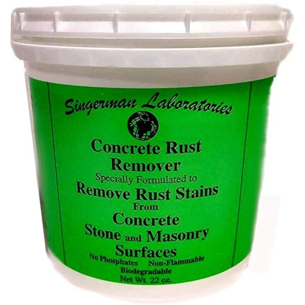 Singerman Laboratories Rust Remover for Concrete (22 oz makes one gallon)