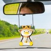 Swinging Duck Car Hanging Ornament, Cute Swing Duck Pendant Interior