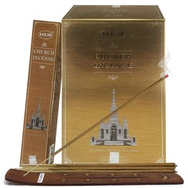 Church Incense Sticks and Incense Stick Holder Bundle Insence Insense Hem Incense Sticks