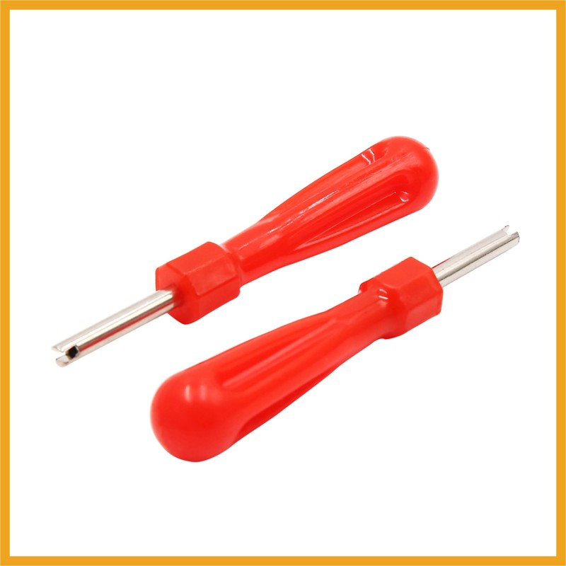 Partuto 8pcs Car Tyre Valve Stem Core Remover Wrench Tire