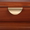 TopHomer 4PCS Door Pull Handle, 60mm*44mm Leaf-Shaped Kitchen Cupboard Drawer