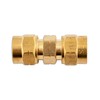 Connect 31156 9mm Brass Straight Coupling (Pack of 10)