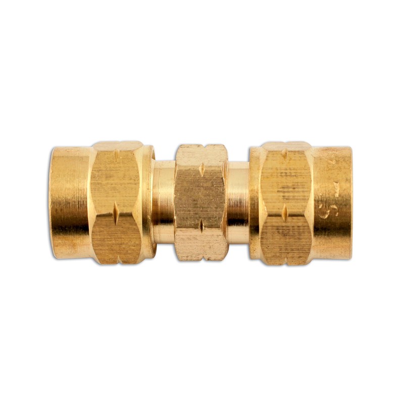 Connect 31156 9mm Brass Straight Coupling (Pack of 10)
