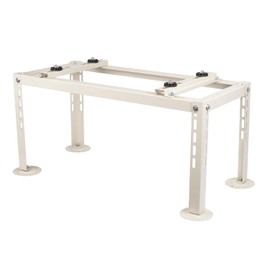 WeCooper Mini Split Ground Stand for 9000-24000 BTU Ductless AC Heat Pump,Heavy Duty Adjustable Mini Split Condenser Stand,Max Load 450LBS