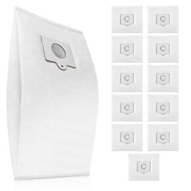 12 Pack 53292 Type Q/C Canister Vacuum Bags for Kenmore 200 400 600 700 800 Series Canister Vacuum Cleaner, Large Capacity Replacement Bag Accessories Set