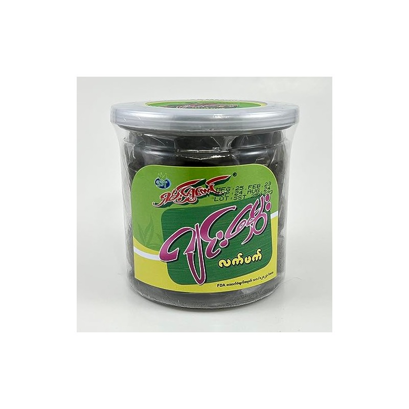 Shan Shwe Taung Fermented Tea Paste (Ginger Flavor) Medium Spicy