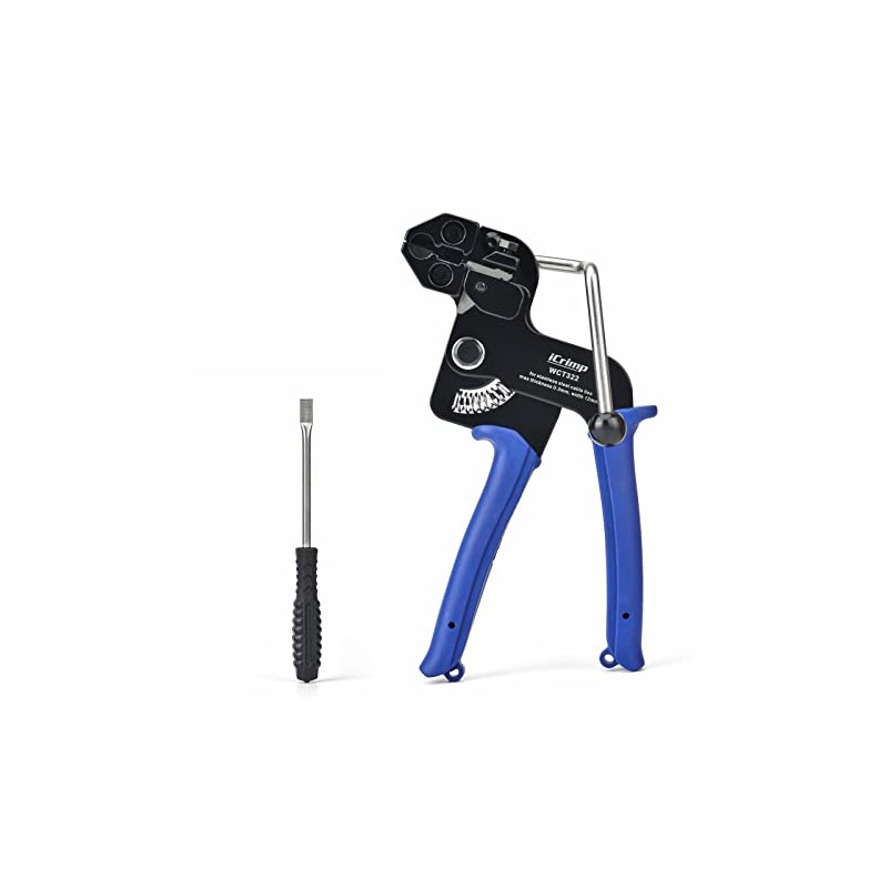IWISS Metal Zip Tie Gun - Durable Tensioning & Cutting