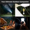 Rechargeable LED Flashlight with 360° Camping Lantern – Super Bright,