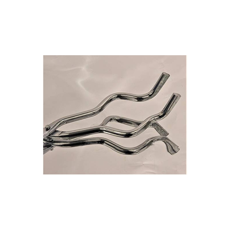 Chang Bioscience Crucible Tongs, Steel, 15 3/4" (40 cm), Silver