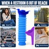 1set Urinal Car Urinal Bucket Outdoor Standing Urine Emergency Travel