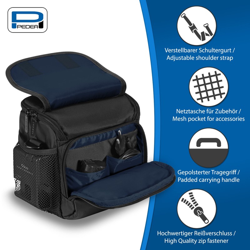 PEDEA Camera Bag for Canon EOS 7D, 50D, 70D, 5D