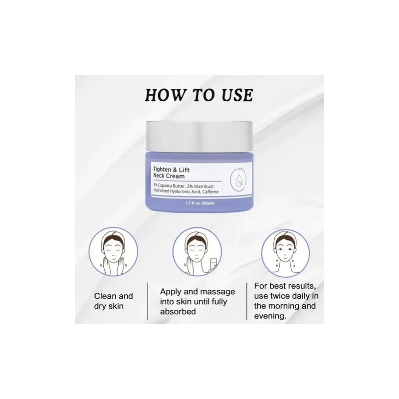 3×tighten & Lift Firming Neck Cream, Neck Firming Cream