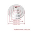 Kaittyoffice Timing Belt Belt Pulley 4 Slots A Type V