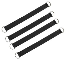 4 Pack Hammock Straps and Tree Swing Straps Heavy Duty Swing Rope with 200kg to 300kg Load Capacity Outdoor Rope Durable Fixed Belt 29cm for Swings and Horizontal Bar Stability