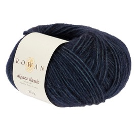 Rowan Hand Knitting Yarn, 57% Alpaca, 43% Cotton, Eclipse, One Size
