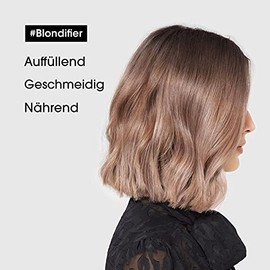 L'Oréal Professionnel Nourishing Hair Mask for Blonde and Blonde Hair, Açaiberry Extract, Expert Series, Blondifier Mask