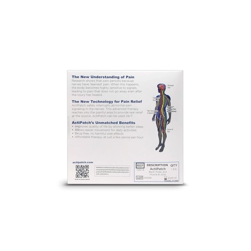 Actipatch All-in-One, Back Knee Muscle & Joint Therapy Device.