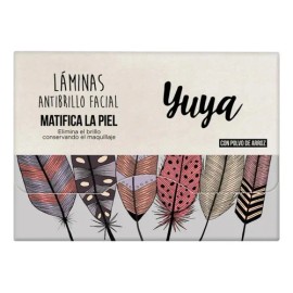 Yuya Lminas Antibrillo Facial Matificante con Polvo de Arroz 50 Unidades                                                                              