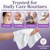 Disposable Dry Wipes, 100 Pack – Ultra Soft Non-Moistened Cleansing