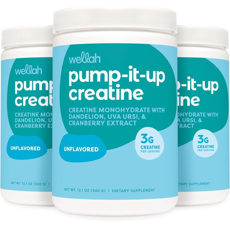 Pump-It-Up Creatine (100 Servings, Unflavored) - Creatine Monohydrate