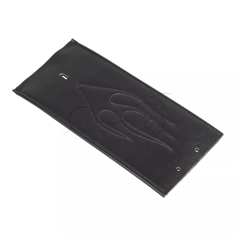 Unbranded Gas Tank Panel Bib PU Leather For Harley Dyna