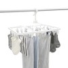 Towa Sangyo Laundry Clothes Dryer, Laundry Hanger with 32 Pinches,