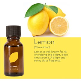 ScentSationals 100% Pure Lemon Aromatherapy Essential Oil, 15ml