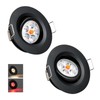 acegoo Swivel RV Light Recessed Puck Light 12V LED RV