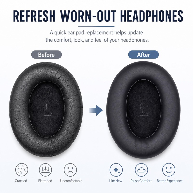 QuietComfort Ultra Replacement Earpads for Bose QC Ultra (2nd Gen)