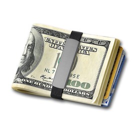 Grand Band Lux Grey Green Rectangle Annodized Aluminum Plaque Money Band