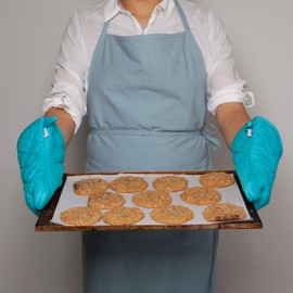 Now Designs Basic Oven Mitt, Bali - 6.5 x 13 in | Set of 2