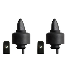 The Pure Pour - Tequila Spout & Dust Cover – Leakproof Liquor Bottle Pourer for Patron, Don Julio & Fluted Bottles – Barware Alcohol Dispenser – Made in USA - 1 Pack