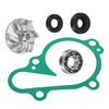 JAVIK Water Pump Rebuild Kit With Impeller Bearing Seal Gasket for Yamaha YZ125 1998-2004