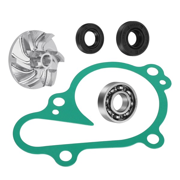 JAVIK Water Pump Rebuild Kit With Impeller Bearing Seal Gasket