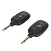 Guitar Wireless System Rechargeable UHF 730MHz 4 Channels Guitar Transmitter