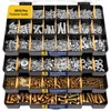 Bonost 3010pcs Hardware Assortment Kit with Assorted SAE & Metric