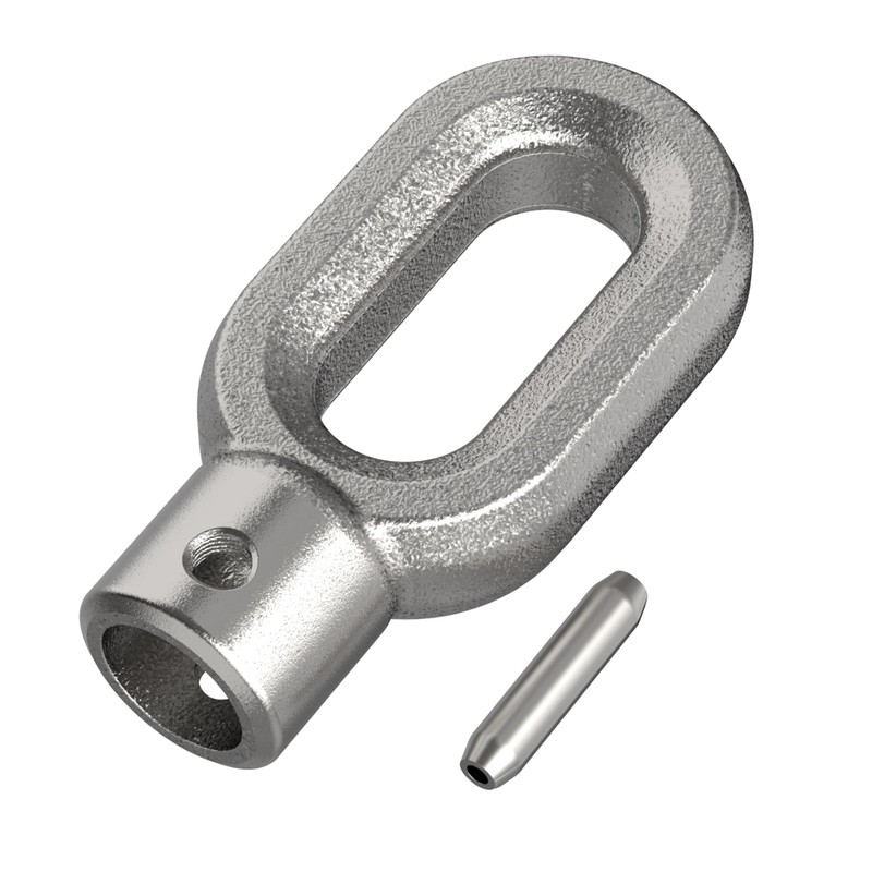 Awning Eyelet Made of High-Quality Die-Cast Zinc 10 mm -