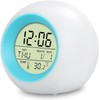 LED Alarm Clock Digital Kids Alarm Clock Light Temperature Indoor